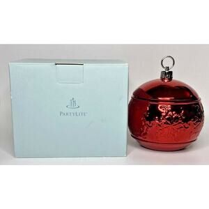 PartyLite Tis The Season Candle Holder Retired NIB P17E/P90415
